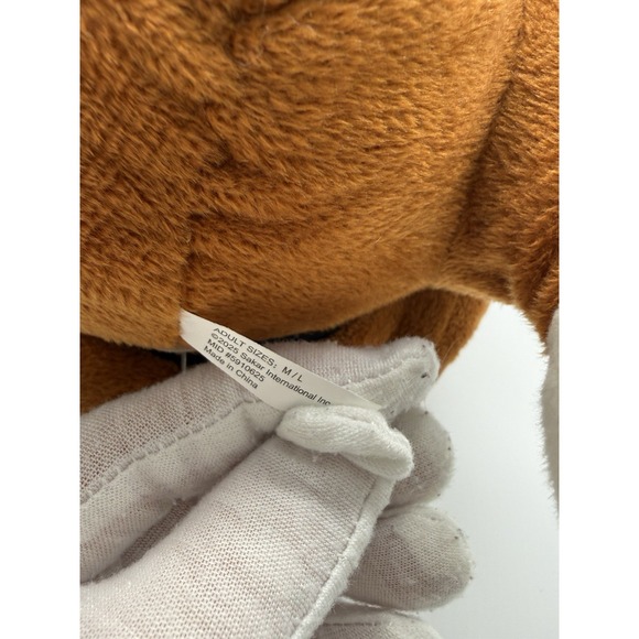 Vivitar adult M/L turkey plush slippers - Picture 7 of 8